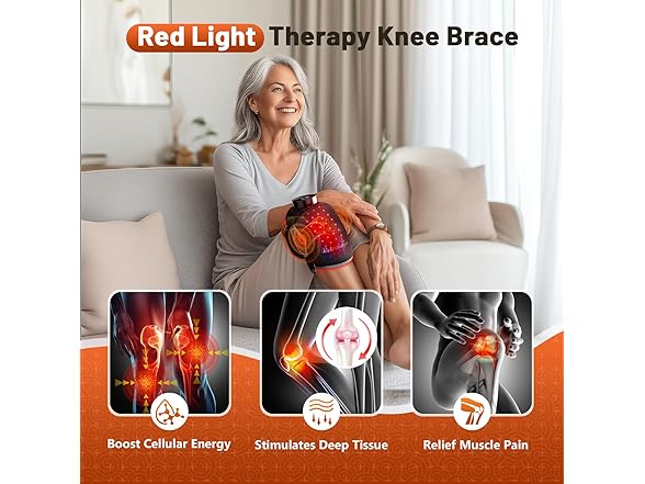 Red Light Therapy Knee Brace