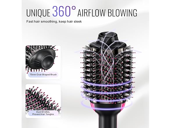 VEVOR 4 in 1 Ionic Hair Dryer Styler