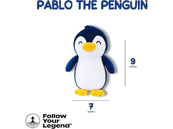 Follow Your Legend Penguin Plush