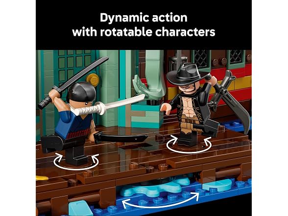 LEGO ONE Piece The Baratie Floating Restaurant Building Set
