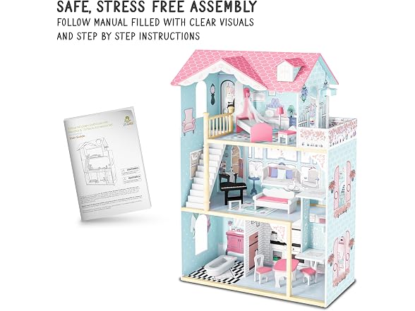 Doll House Large Pink