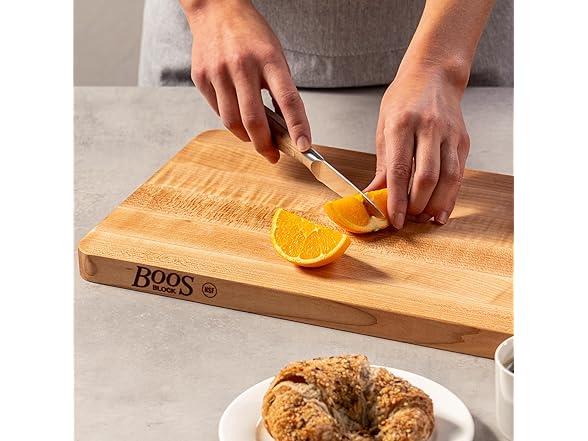 John Boos 16" x 10" x 1" Wooden Cutting Board