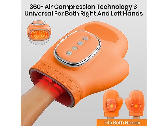 TOQUVORXII Cordless Hand Massager with Heat