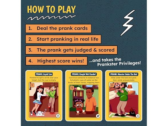 Play Theory Prank Wars Family Edition Card Game