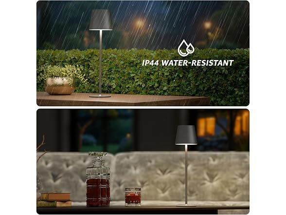 2 Pack Cordless Table Lamp Rechargeable