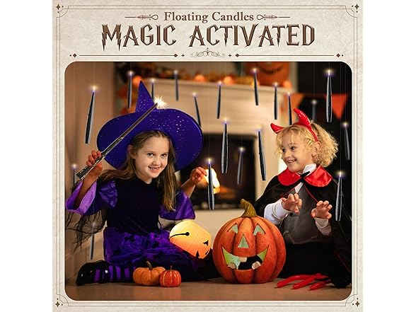 HP Floating Candles 20 Pack Black