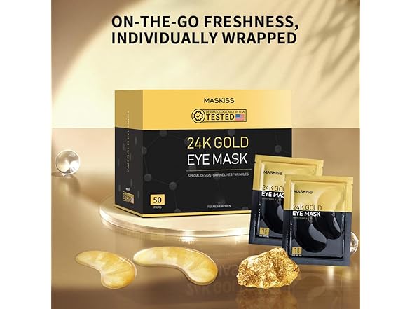 Maskiss 24k Gold Under Eye Patches