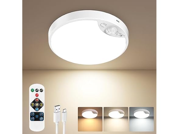 Bairth 10000mAh Rechargeable Ceiling Light