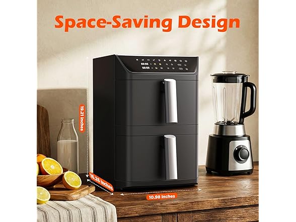 Mirtan Dual Basket Air Fryer