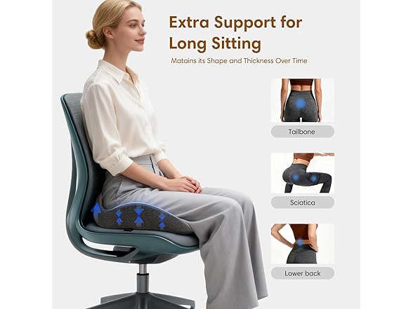 Memory Foam Seat Cushion