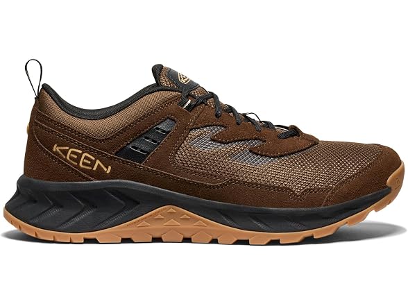 KEEN Men's Hightrail Vent Low Height Durable Lightweight Breathable Leather Hiking Shoes