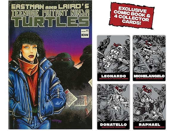 Teenage Mutant Ninja Turtles: Black and White Figures
