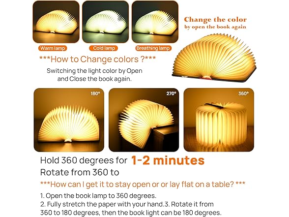 Adventure Book Night Light