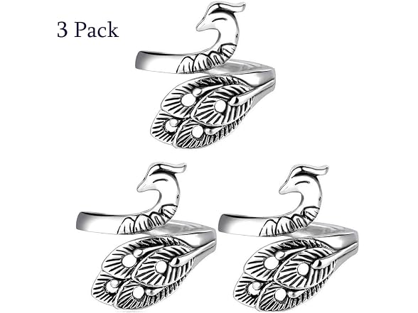 Advanced Peacock Ring, Adjustable Crochet