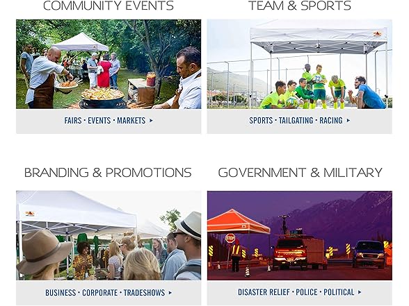 ABCCANOPY Commercial Pop Up Canopy Tent