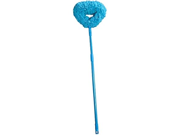 Reusable Microfiber Ceiling Fan Duster with Extendable Handle