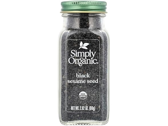 Simply Organic, Black Sesame Seed, 2.82