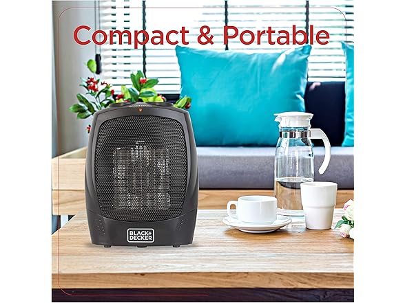 BLACK+DECKER Portable Space Heater