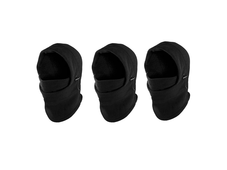 (3-Pack) Unisex Fleece Balaclava Winter Hat Mask