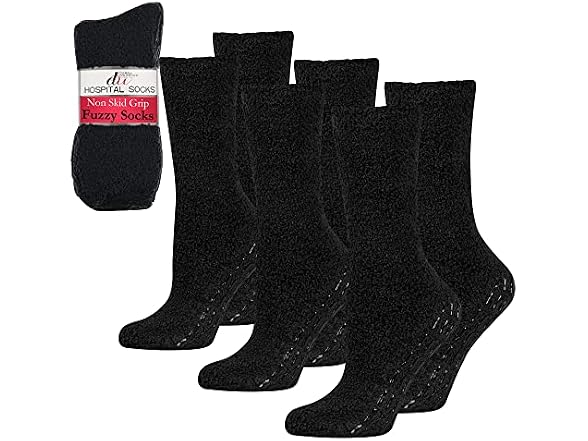 Debra Weitzner Men (OS) Anti-Skid Hospital Socks