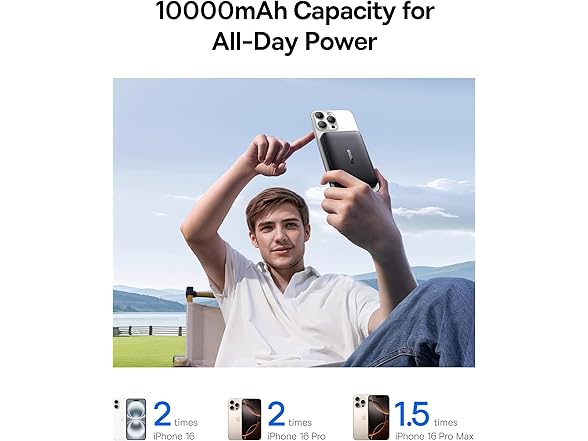 Baseus 10000mAh 22.5W Power Bank | Qi2