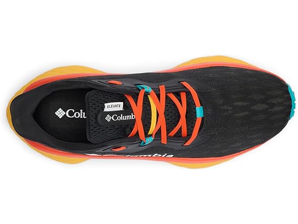 Columbia Mens Konos, Black/Red Quartz, 7.5