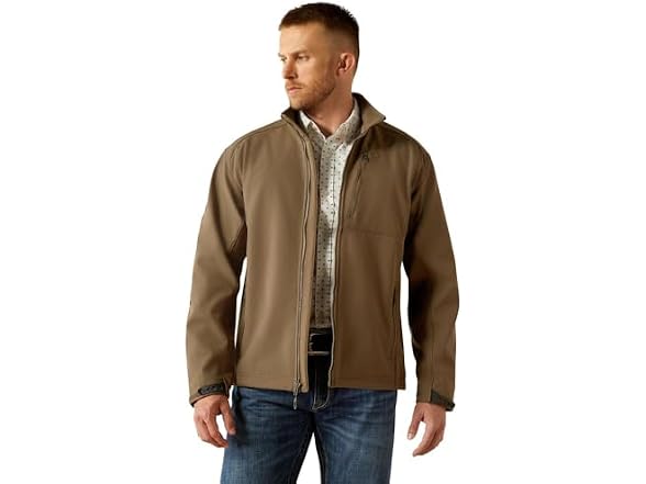 Ariat Men's Logo Softshell Jacket, Small