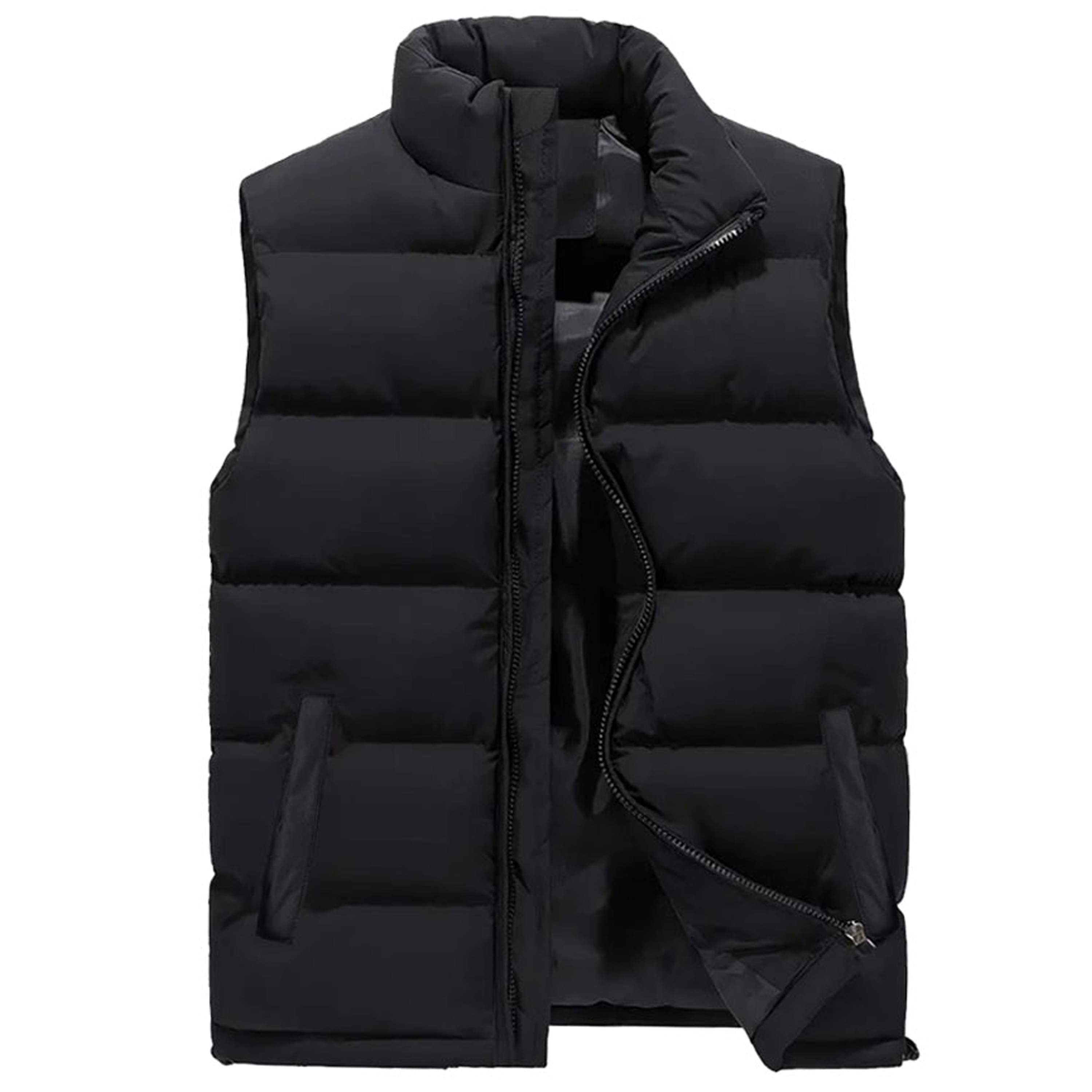 Mens Heavyweight Puffer Bubble Vest - Gallery 29