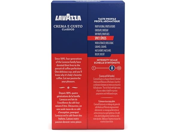 Lavazza Crema e Gusto Coffee, 8.8oz