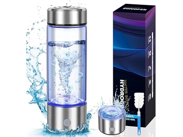 ZIHUOFAN BC075725040012 Hydrogen Water Bottles