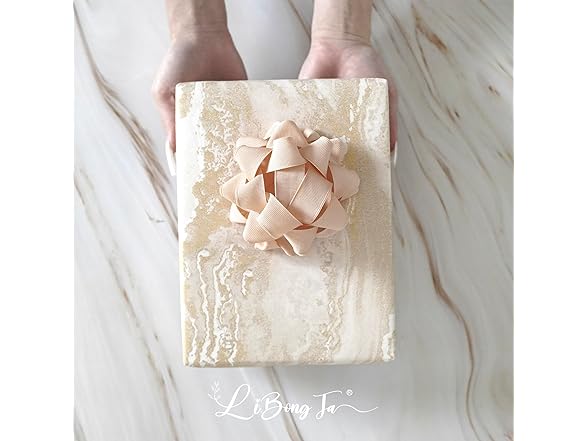 LiBongTa Gift Bows Rose Gold 4.5" (6pk)