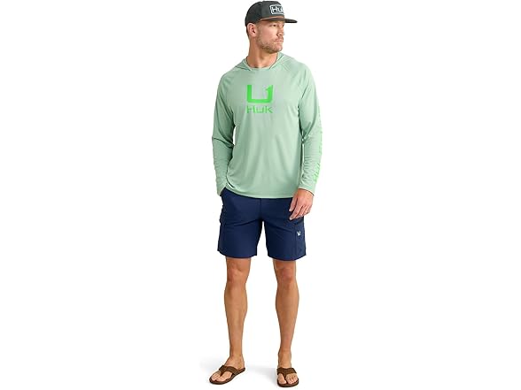 HUK Men's Sun Protection Hoodie