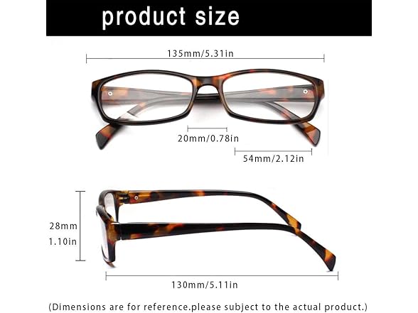 10 Pack Blue Light Block Reading Glasses