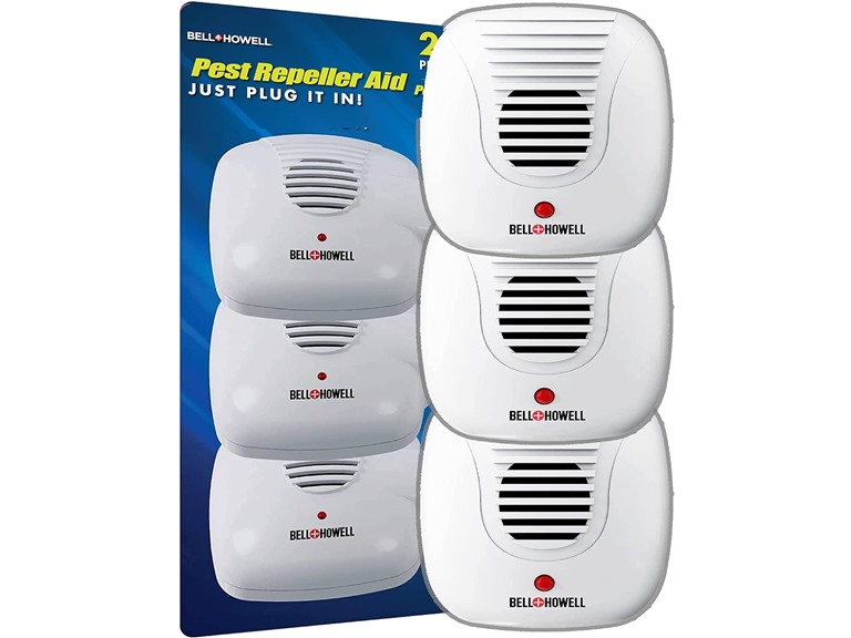 Bell + Howell NB-50161x2 6-Pack Multi-PK Pest Repellers w/ Extra Outlet 