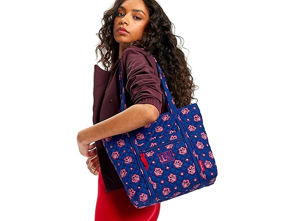 GIANTS Vera Bradley Womens NFL Vera Tote Bag