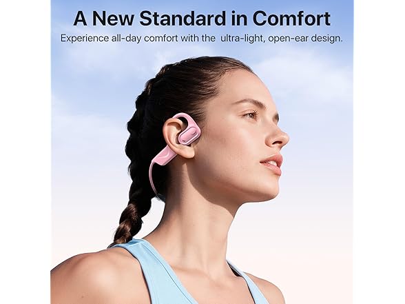 CPTEA Open Ear Headphones with Mic