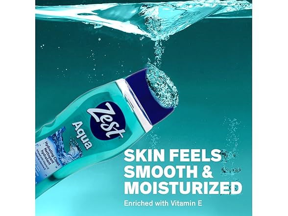 Zest Hydrating Body Wash - Aqua