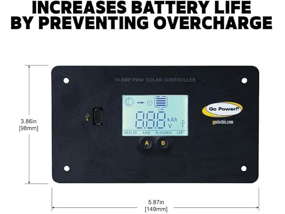 Go Power 80503 Gp-pwm-10-fm: 10 Amp 