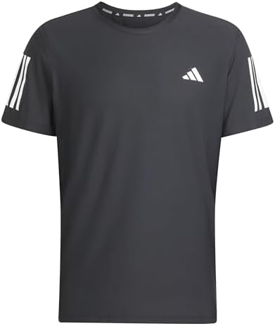 adidas Men's Tall Size Own The Run T-Shirt, Black