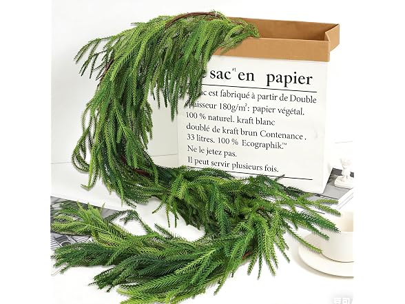 Nazano Real Touch Pine Wedding Garland