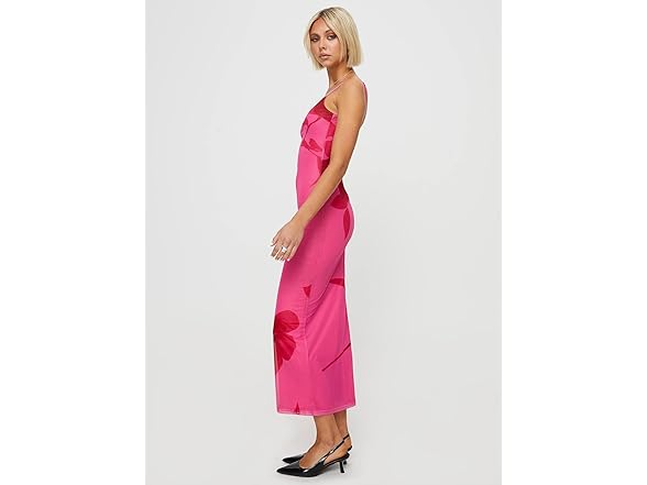 Princess Polly Knox Floral Mesh Maxi Dress