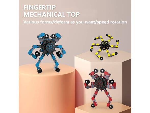 YIZER 3PCS Transformable Fidget Spinner