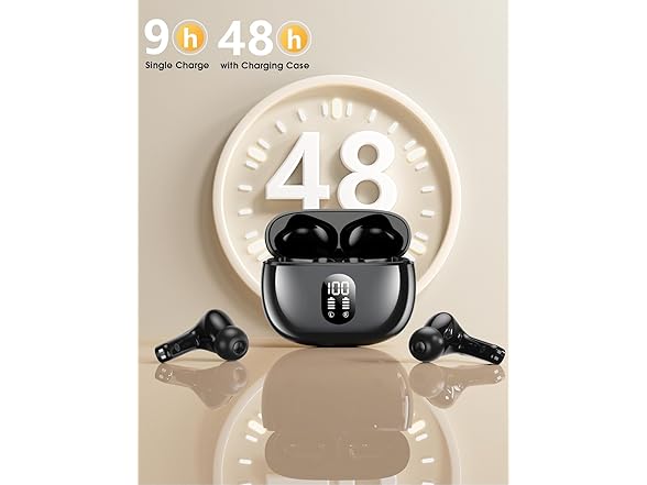 ZZU Wireless Earbuds Bluetooth Ear Buds