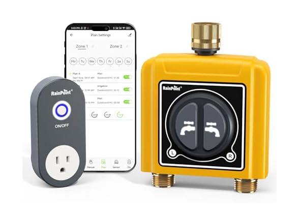RAINPOINT WiFi 2-Zone Hose Water Timer