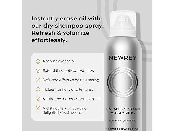 NEWREY BC031625100023 Dry Shampoo Spray