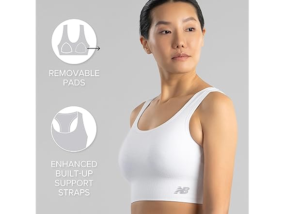 New Balance Longline Bra (XL) Blue