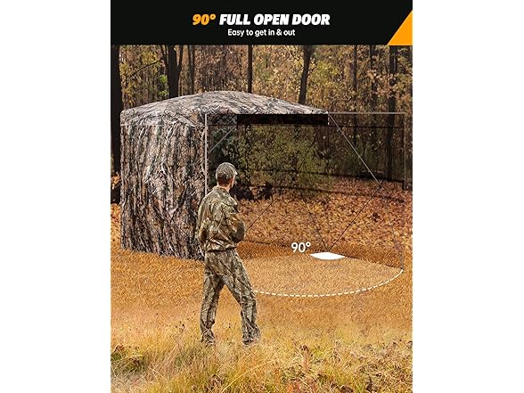 3-4 Person Outmax 270° Camouflage Hunting Blind