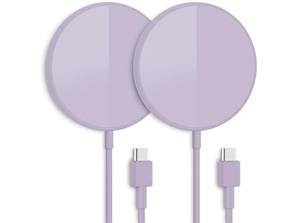 (2 PACK) Magsafe 15W Compatible Wireless Charging Pad