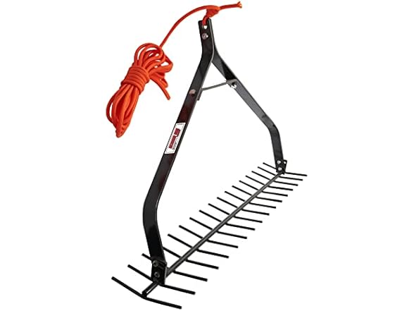 Extreme Max 3005.5321 Throwable Aquatic Weed Rake