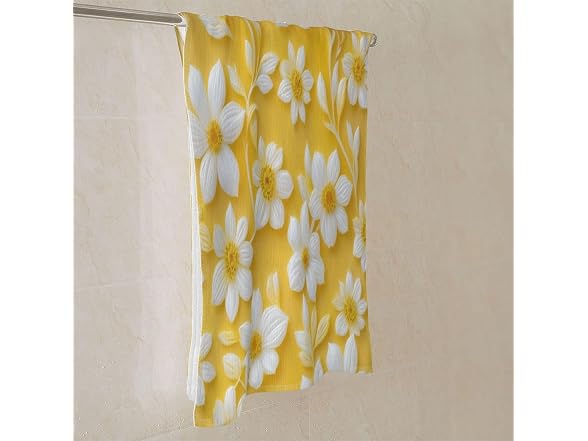 Ouqiuwa Soft Yellow and White Flowers Hand